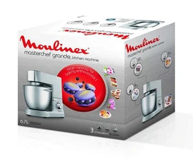 Robot multifonction Moulinex Masterchef QA810D01 - Robot pâtissier - 1500 Watt