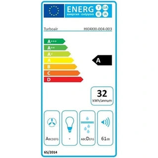 Plaque de cuisson avec hotte intégrée Turboair Plaque a induction aspirante - Impulso - BL/A/60 - 4 feux - 60,2 x 51,7 cm - Noir