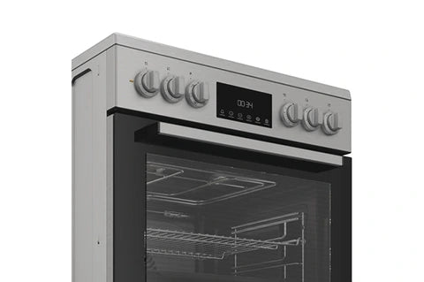 Cuisinière vitrocéramique Indesit I6V5LCX inox