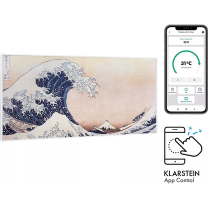 Chauffage infrarouge KLARSTEIN Wonderwall Air Art Smart 120cm