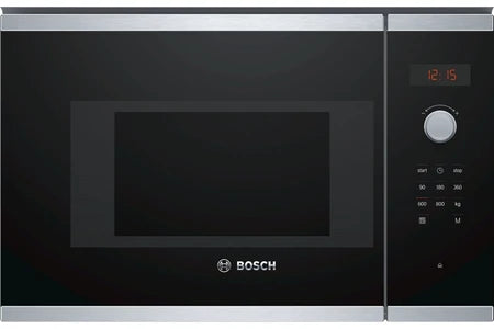 Micro-ondes mono-fonction Bosch BFL523MS0 Serie 4 Noir acier inoxydable