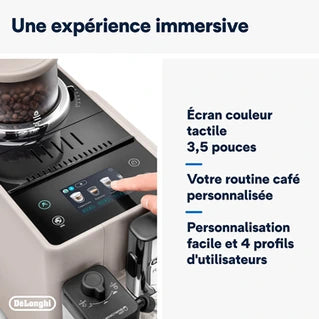 Machine à café à grain Delonghi FEB4455.BG RIVELIA Beige
