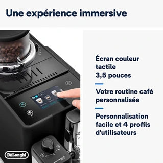 Machine à café à grain Delonghi FEB4455.B RIVELIA Noir
