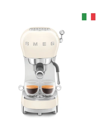 Machine à expresso Smeg ECF02CREU Crème