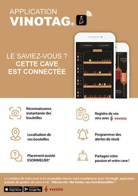 Cave de vieillissement La Sommelière PRO110N