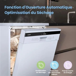 Lave-vaisselle pose libre Comfee Lave vaisselle pose libre CDWEF1435EW 14 couverts 60 cm