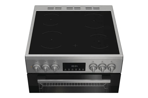 Cuisinière vitrocéramique Indesit I6V5LCX inox