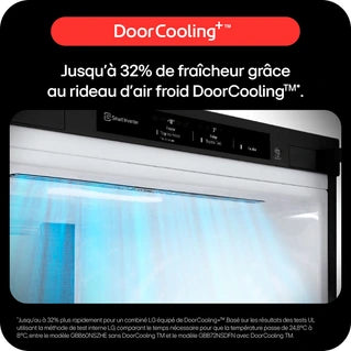 Réfrigérateur congélateur en bas Lg GBBS322CEV