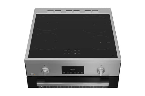 Cuisinière induction Indesit I6I8LCSX Inox