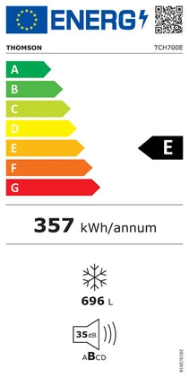 Congélateur coffre Thomson TCH700E