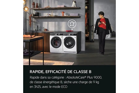 Sèche-linge pompe à chaleur Aeg TR93A9H4BW