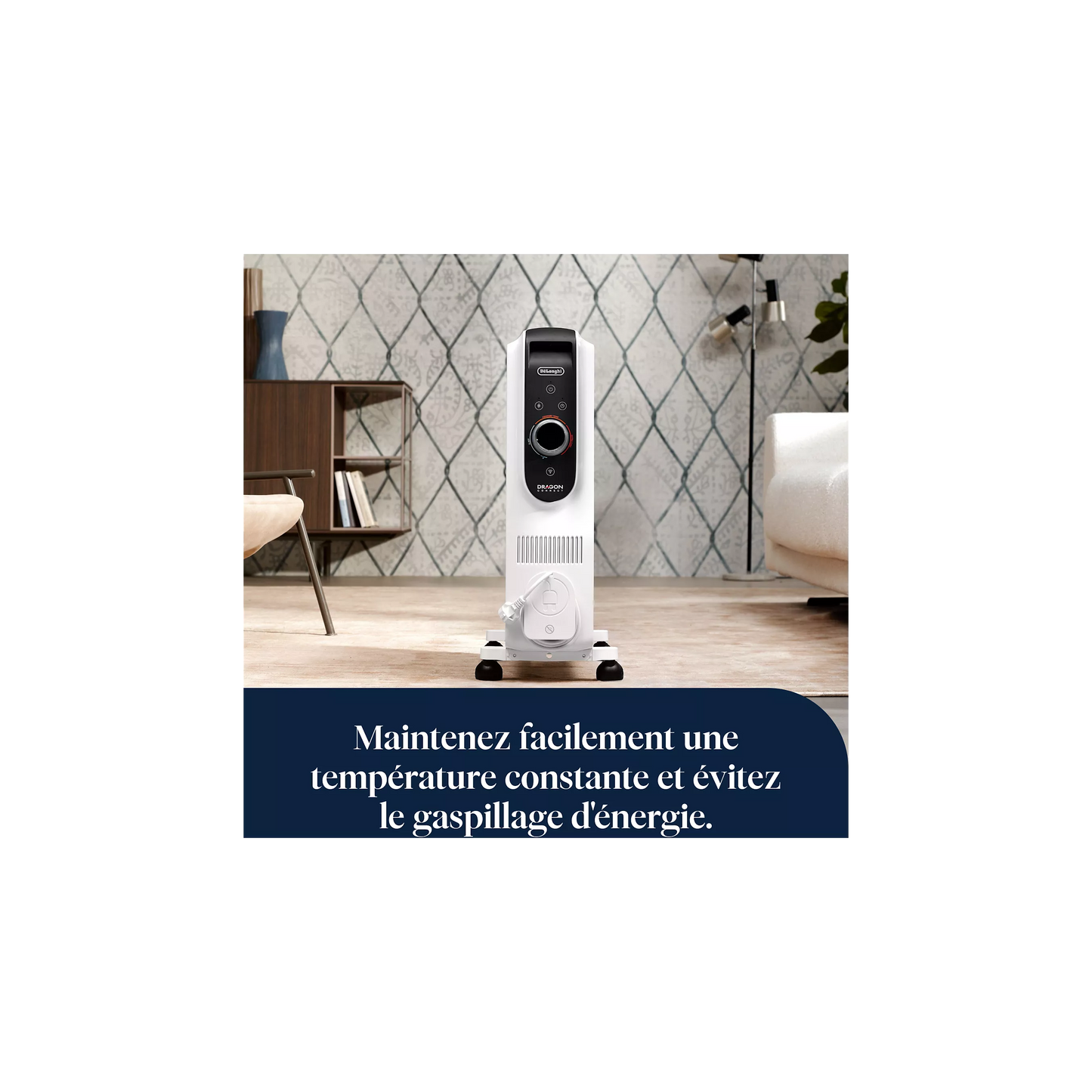 Chauffage Bain d'huile DELONGHI TRD51025 WIFI