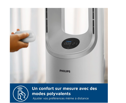 Purificateur Philips 2 en 1 Série 7000 AMF765/10 Blanc