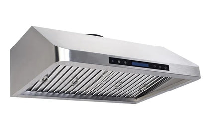 Hotte Aspirante casquette CombiSteel Professionnelle Inox avec Moteur 900 mm