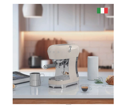 Machine à expresso Smeg ECF02CREU Crème