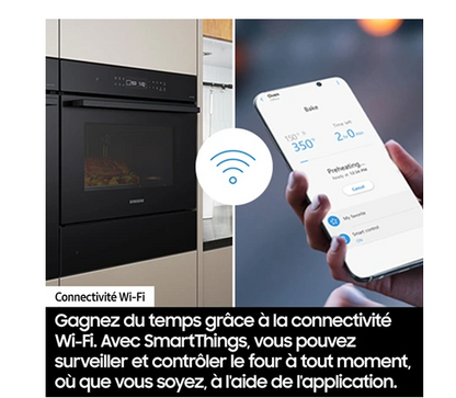 Four encastrable Samsung NV7B4550VAK BESPOKE