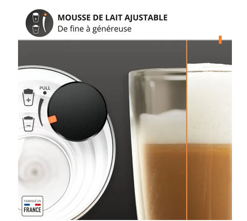 Machine à café à grain Krups Sensation Lait EA912HF1 Gris anthracite + kit entretien