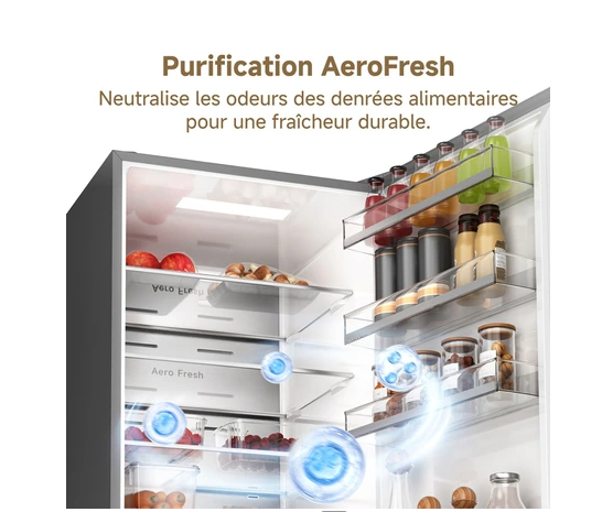 Réfrigérateur congélateur en bas Dreame Mega Pro 456 L