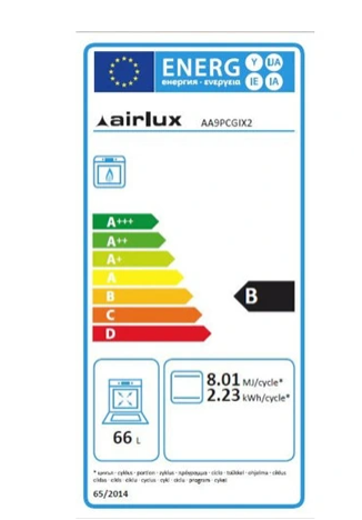 Piano de cuisson Airlux AA9PCGIX2 Butamax - Butanette 90cm Gaz noir inox