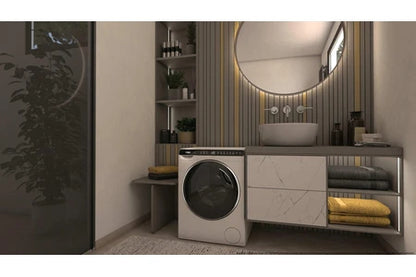 Lave-linge hublot Haier HW50-BP12307U1-S