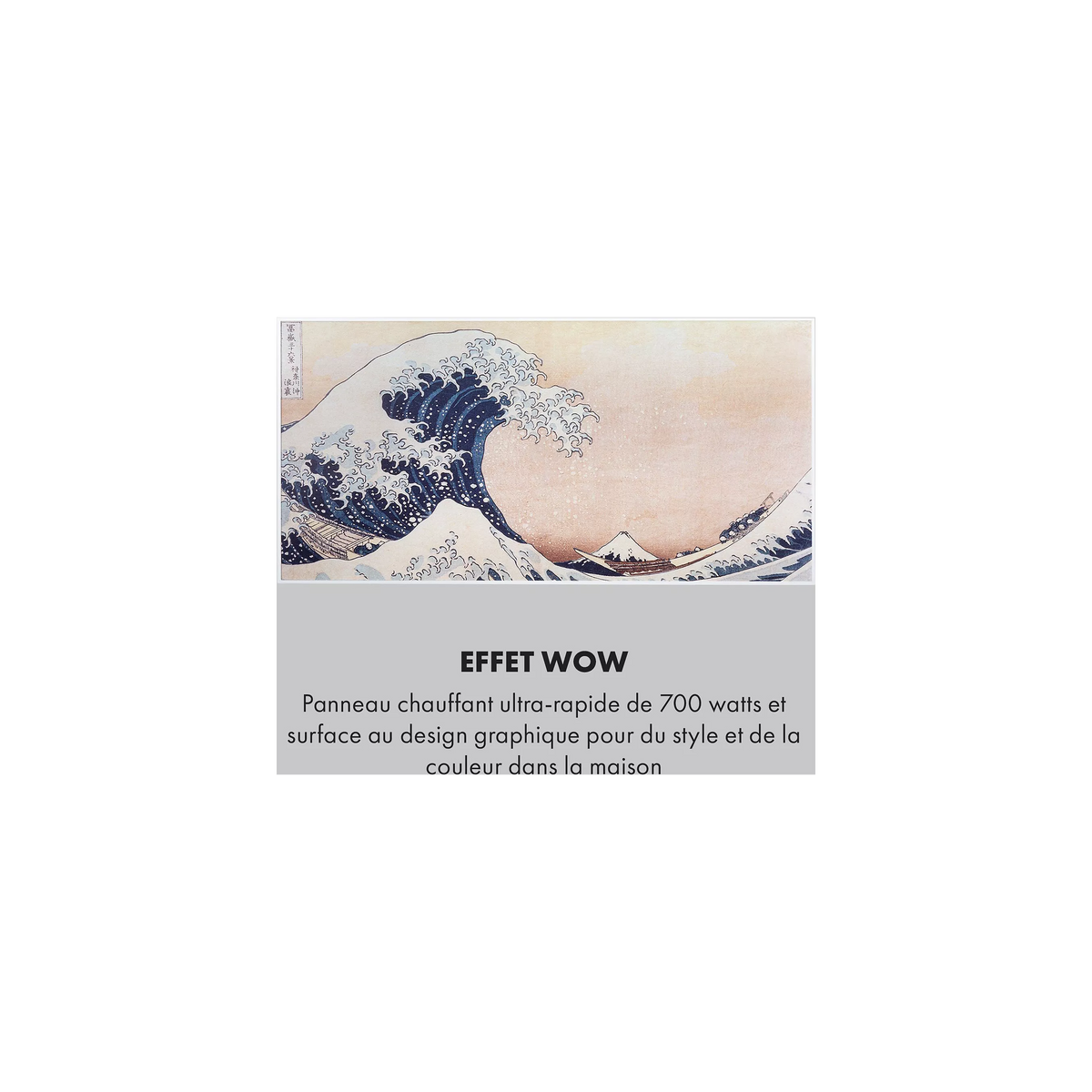 Chauffage infrarouge KLARSTEIN Wonderwall Air Art Smart 120cm