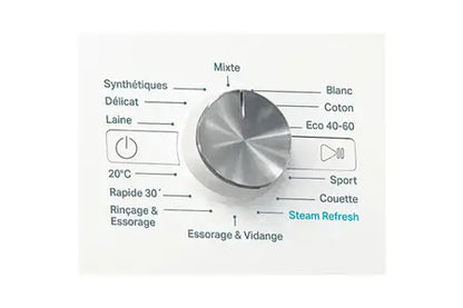 Lave-linge hublot Whirlpool FFBB9489BVFR Blanc