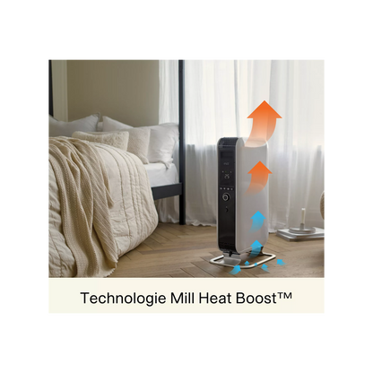 Chauffage Bain d'huile MILL Gentle Air Wifi 1500W noir