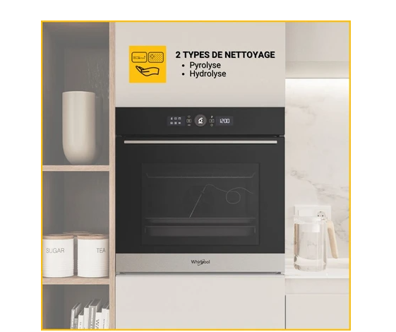 Four encastrable Whirlpool WO54S8PPM1SXAF