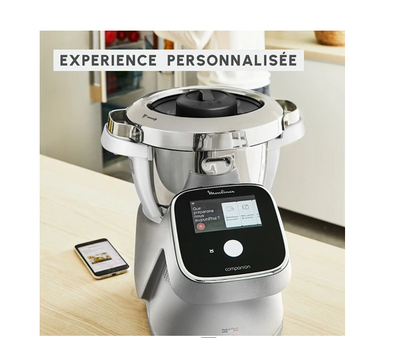 Robot cuiseur Moulinex I-Companion Touch Pro 18 Modes, 4,5 L HF93ECF0