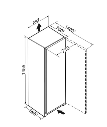 Congélateur armoire Liebherr FNA 6635-20