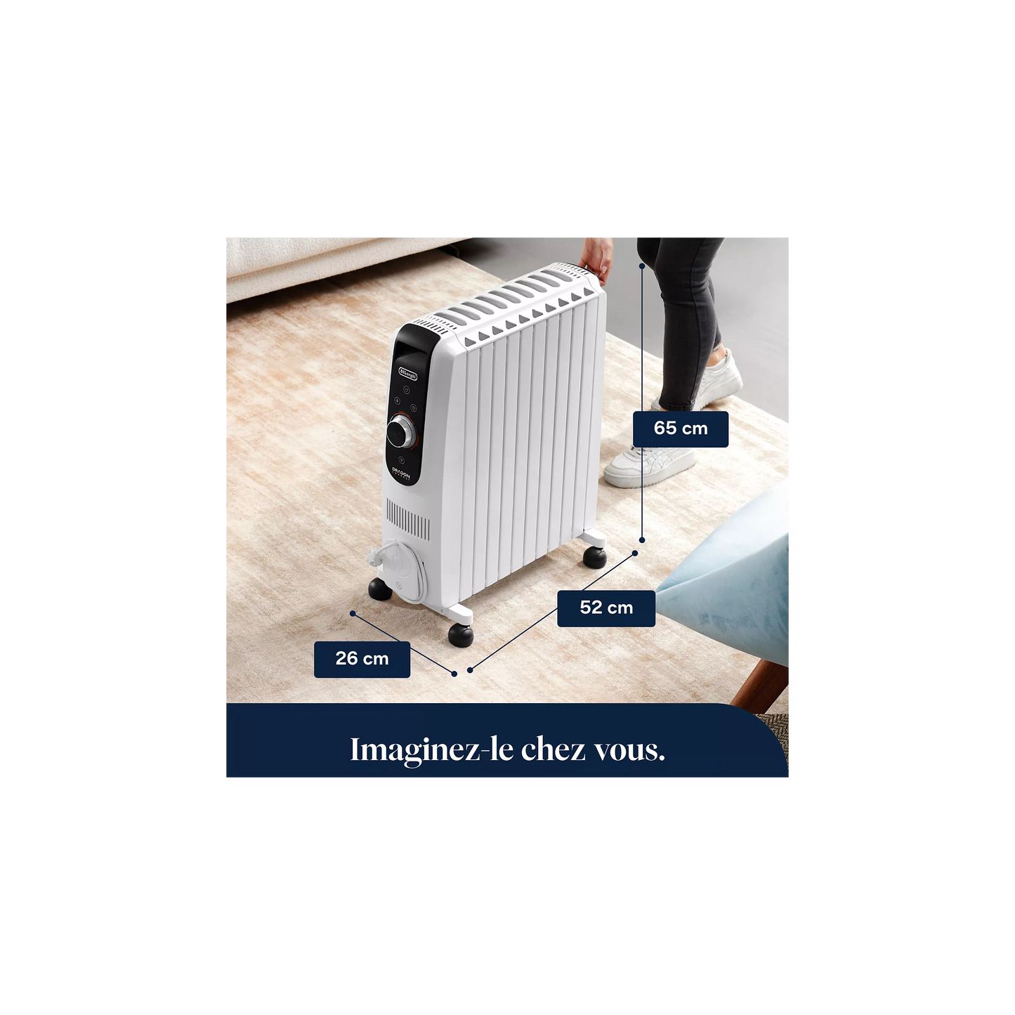 Chauffage Bain d'huile DELONGHI TRD51025 WIFI