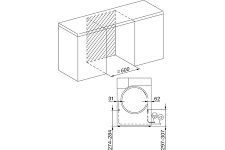 Sèche-linge pompe à chaleur Miele TSH 783 WP