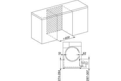 Sèche-linge pompe à chaleur Miele TSH 783 WP