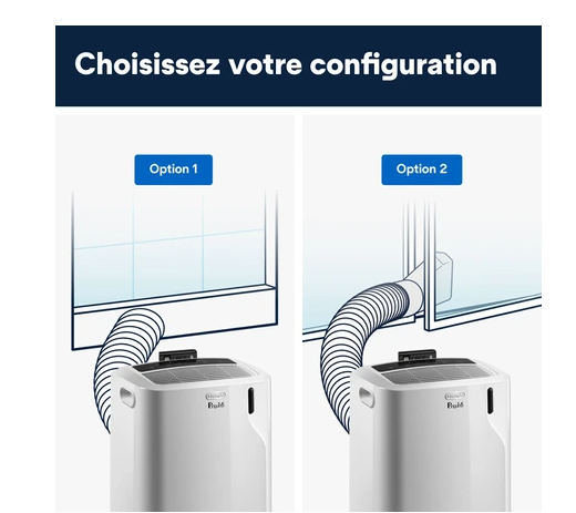 Climatiseur mobile Delonghi PAC EM82K.1