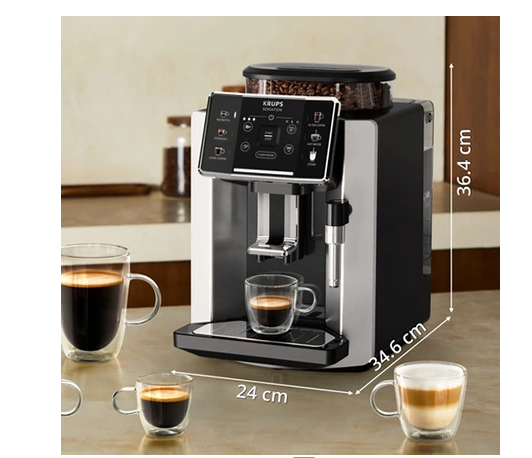 Machine à café à grain Krups Sensation EA910E10 Gris