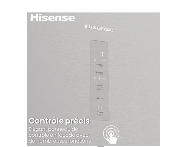 Réfrigérateur congélateur en bas Hisense RB5P410SACC