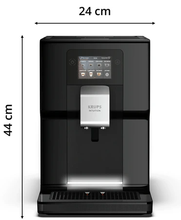 Machine à café à grain Krups INTUITION PREFERENCE NOIR 11 BOISSONS EA873810