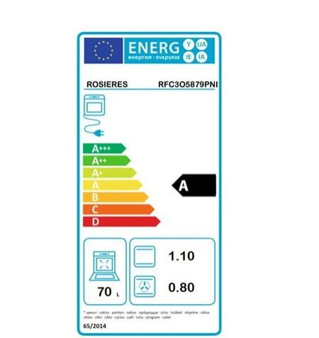 Four encastrable Rosieres R FC3O5879PNI