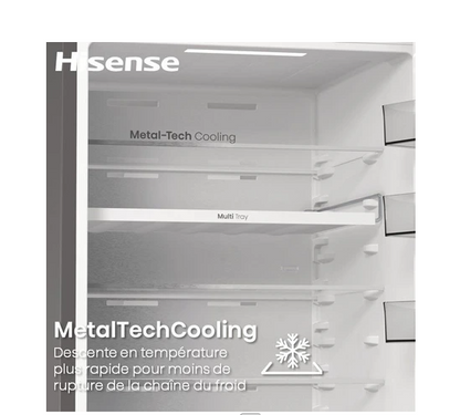 Réfrigérateur congélateur en bas Hisense RB5P410SACC