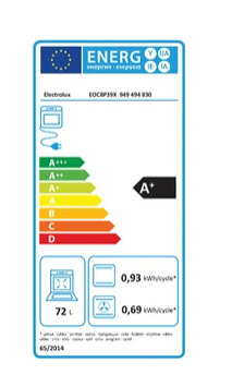 Four encastrable Electrolux EOC8P39X