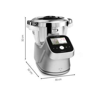 Robot cuiseur Moulinex I-Companion Touch Pro 18 Modes, 4,5 L HF93ECF0
