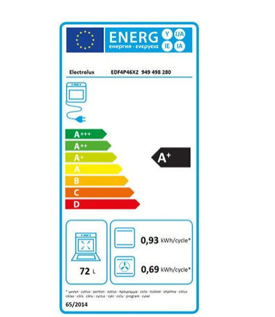 Four encastrable Electrolux EDF4P46X2 Inox