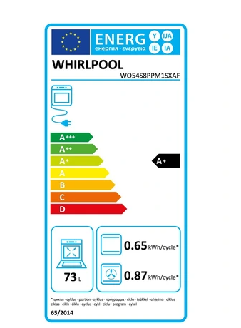 Four encastrable Whirlpool WO54S8PPM1SXAF