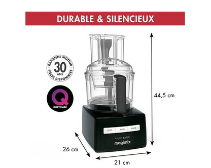 Robot multifonction Magimix CS5200 XL 18584F 1100 W Noir