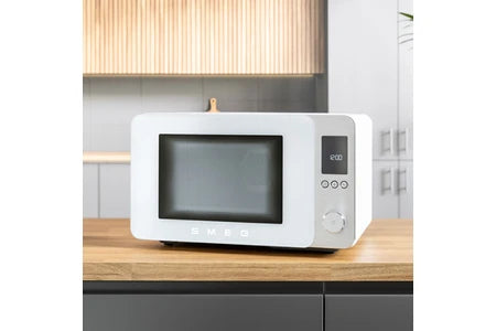 Micro-ondes combiné Smeg MOC02BLMEU Blanc
