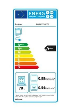 Four encastrable Rosieres RO6 H5TB3YTX